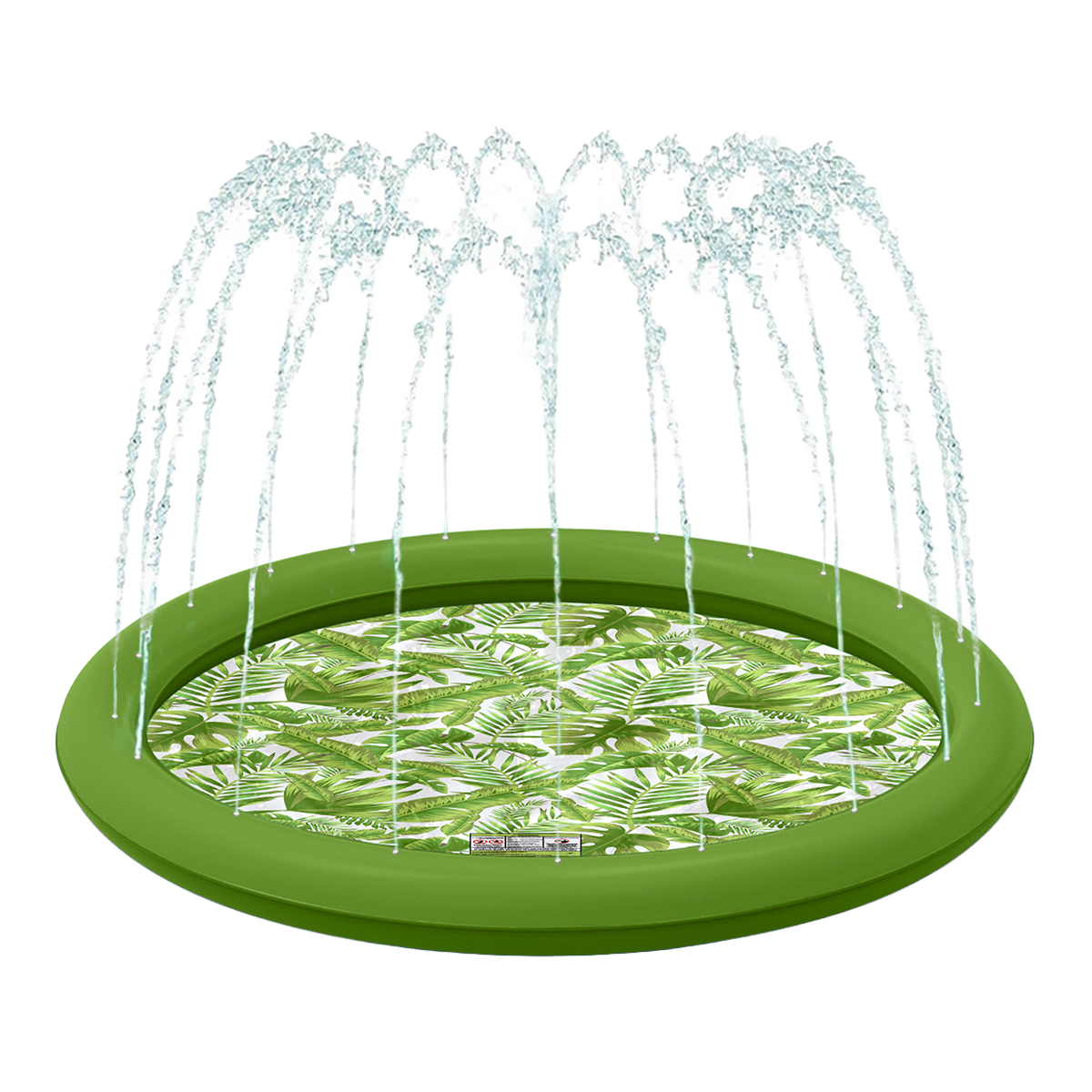 Dog Splash Pad Water Toy, Palm