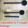 Long Handle Bath Brush Extendable 40-60cm Back Scrubber Dual-Sided Exfoliating Body Brush, for Bath Time, Home Spa and Personal Care