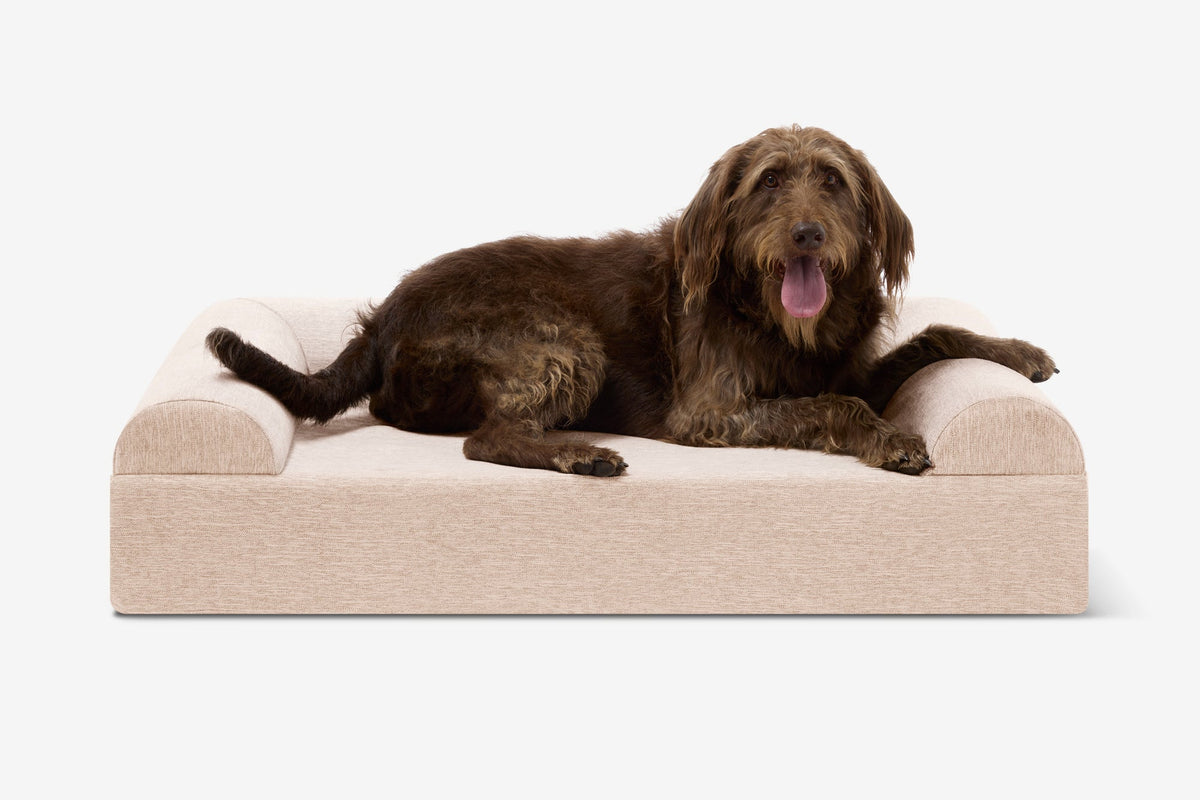 Seven-Inch Orthopedic Dog Bed, Sofa Edition / Large - 48" x 30" x 7" / Driftwood Linen