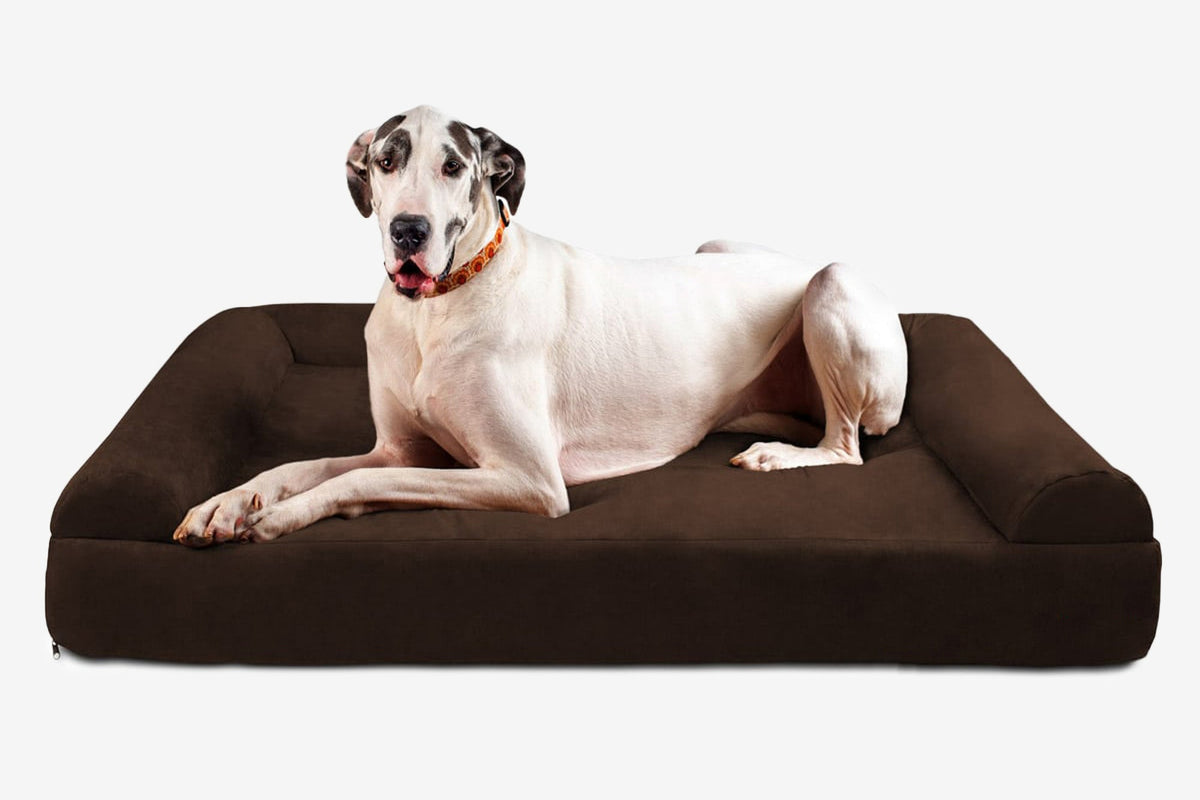 Seven-Inch Orthopedic Dog Bed, Sofa Edition / Giant - 60" x 48" x 7" / Chocolate