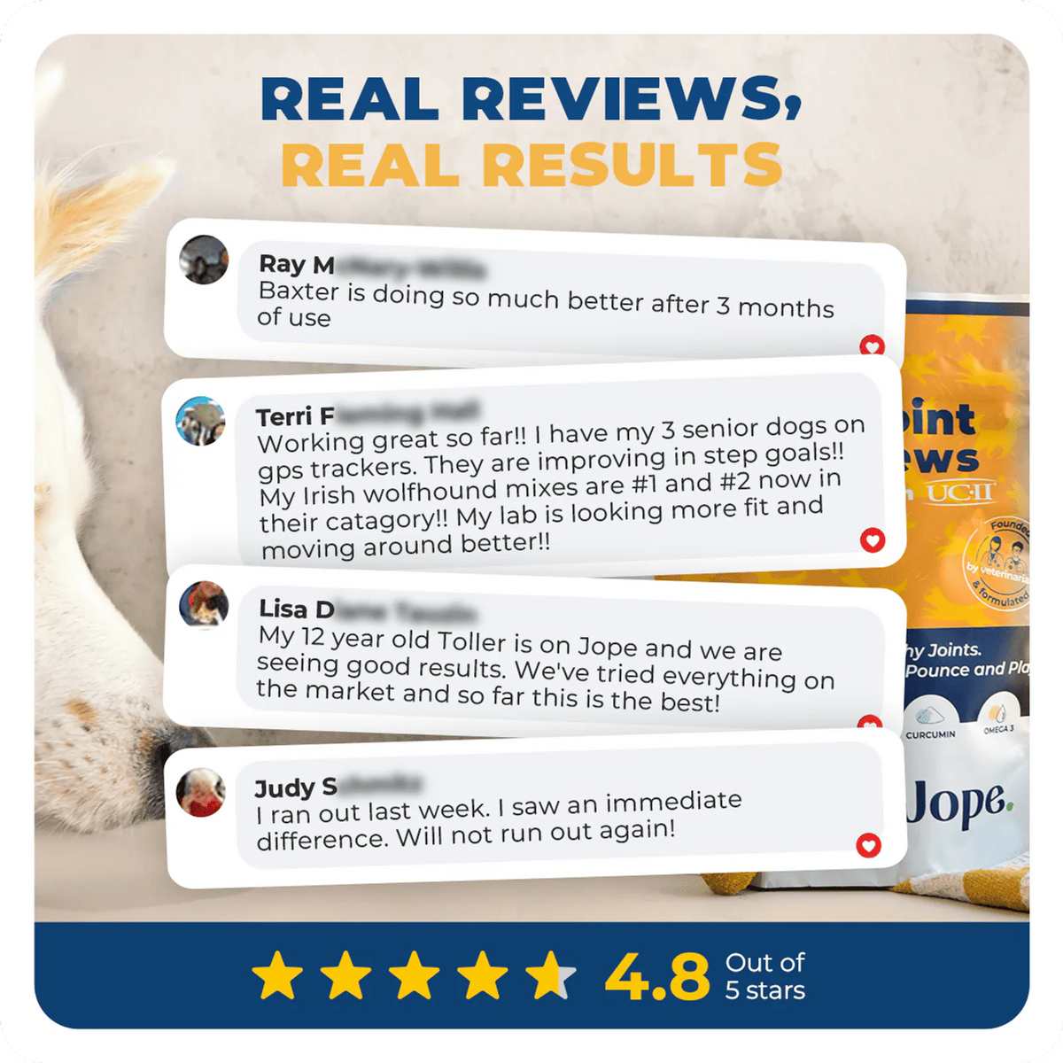 Jope Hip & Joint Supplement Review, opinion, and complaint from customers