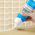 Tile Grout Sealant 100g Gap Filler for Kitchen Bathroom Sink Floor Odor Free Easy Handling for Home Cooking, Dining and Outdoor Meals