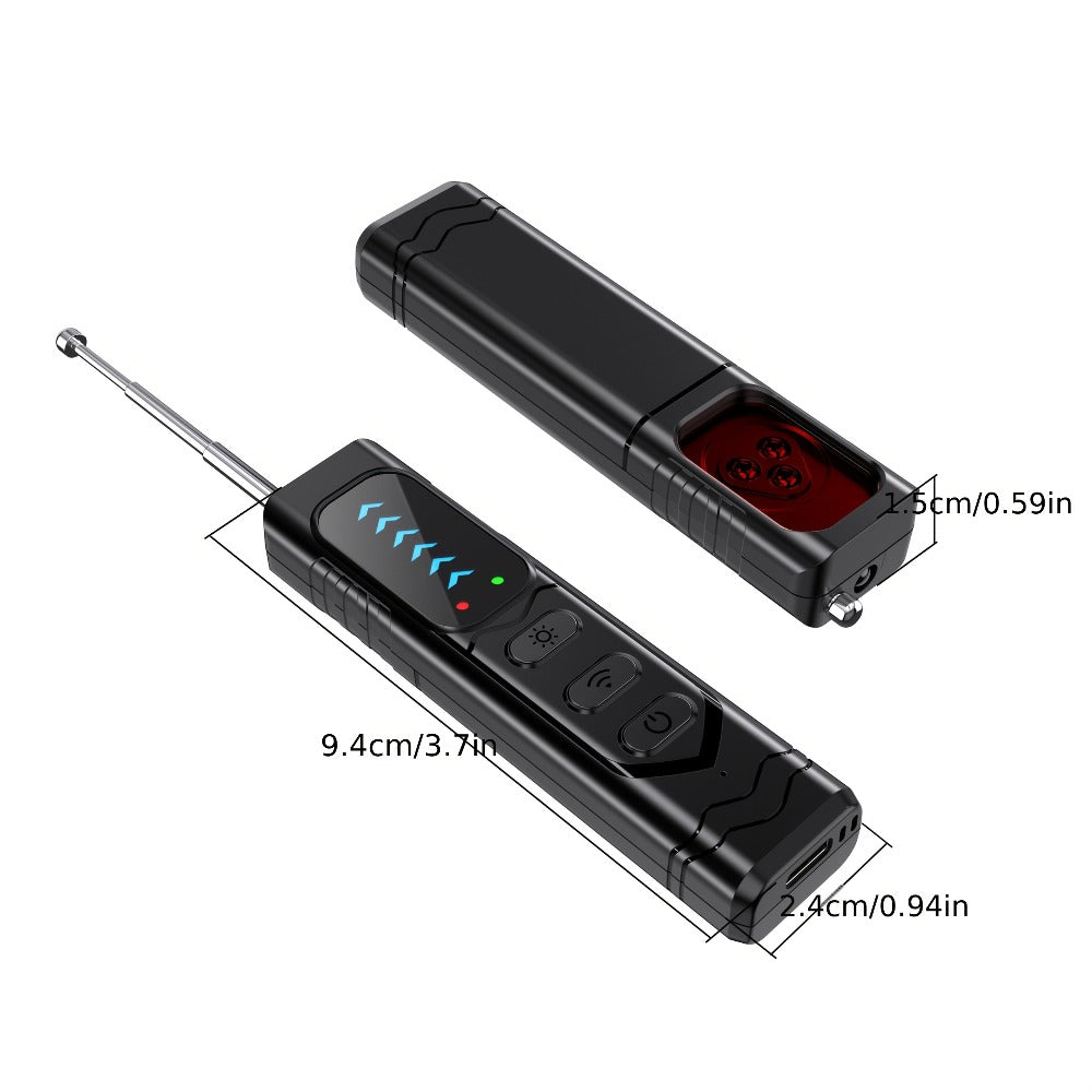 Smart Bug Detector Anti-Spy Camera Finder with Anti-Eavesdropping, Anti-Tracking & Anti-Stealing Detection