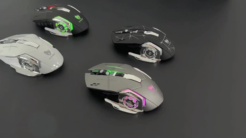 Wireless Gaming Mouse RGB Rechargeable T-WOLF 2.4GHz Large Mouse for PC Laptop Tablet Mac for an Everyday Personal Care Routine