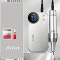 Electric Nail Polisher & Buffer Rechargeable High Power, Professional Manicure Pedicure Machine for Nail