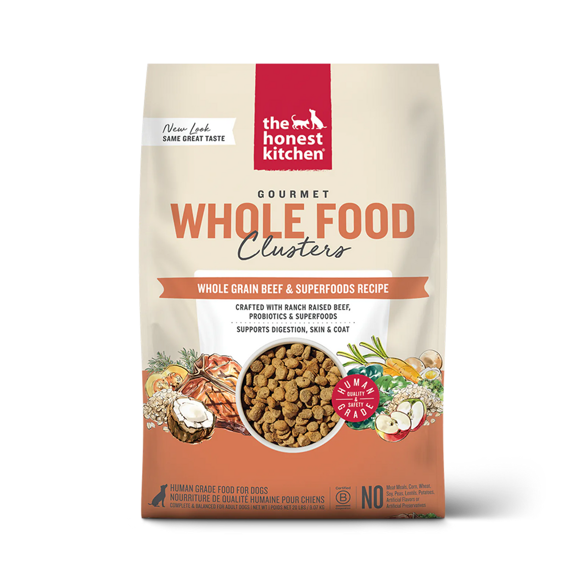 Whole Grain Beef & Oat Whole Food Clusters product image 1