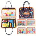 Montessori Busy Board for Toddlers Ages 1 2 3 4, Sensory Activity Learning Toy with Zipper Buckle Button Lace Snap