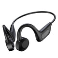 Open Ear Air Conduction Headphones Wireless, Mosyxe Sport Earphones with Noise Cancelling Mic, Seamless Bluetooth Pairing
