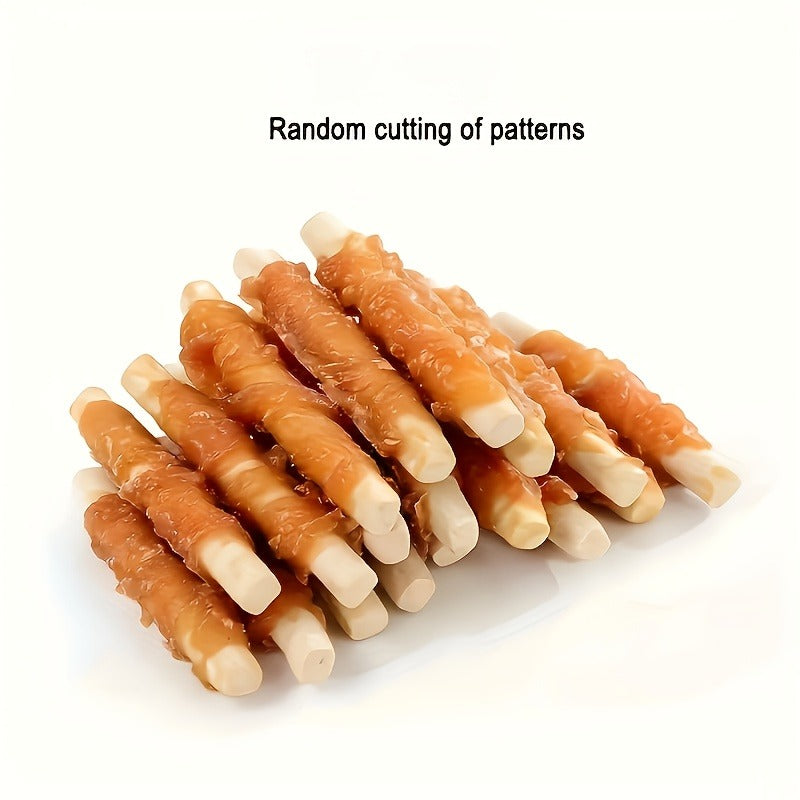 Dog Treats BLACK DUCK Chicken-Wrapped Milk Sticks in 200g and 400g Package Options for Reward Use