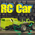 Mini Remote Control Pickup Truck with Detachable Trailer, Five Color Options and Spring Suspension
