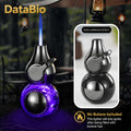 Orb-Design Torch Lighter with Auxiliary Light, Top Rocker Control and Three Body Color Options
