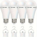 Emergency Light Bulb for Power Outages 2000mAh Rechargeable LED 6000K with Backup Battery, Auto-On Failure Detection