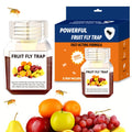 Fruit Fly Trap Indoor Sticky Flying Insect Catcher Bug Trap for Kitchen Home Plant Gnat Whitefly Fungus Gnat Pest Control
