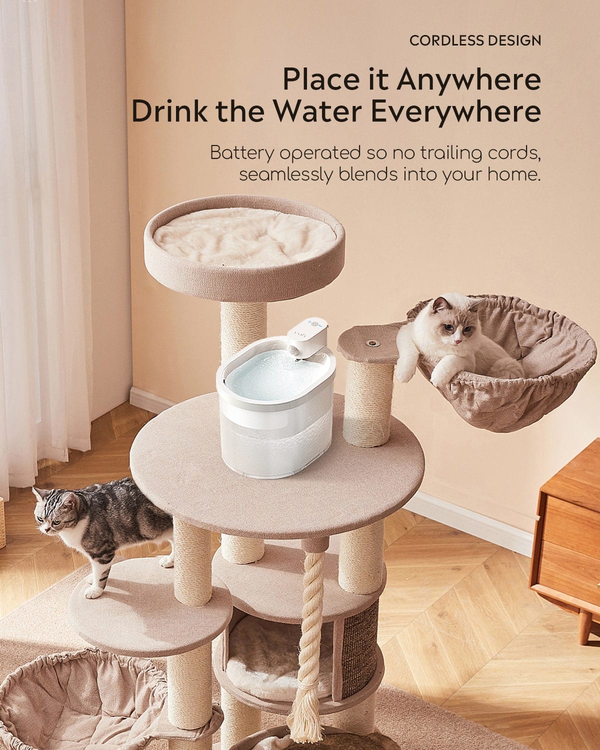 Cordless Automatic Cat Water Fountain product image 3