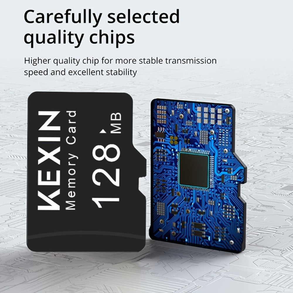 Micro SD Card 5 Pack 128MB 512MB Class 4 TF Flash Memory Cards – Multi-Device Storage for Camera Car Audio GPS Game Console Tablet Phone