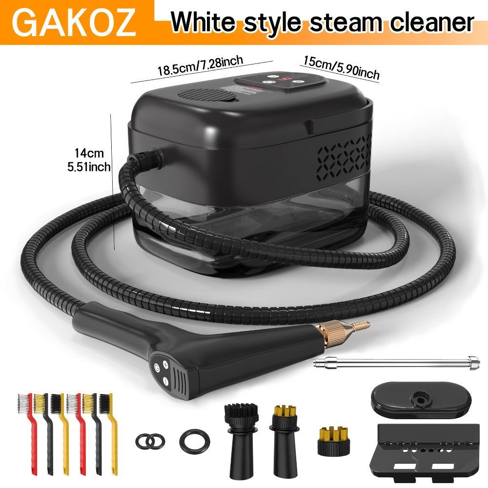 Handheld Steam Cleaner High Pressure 9-Gear Adjustment & LCD Display, 1200ml Water Tank for Home Cooking, Dining and Outdoor Meals