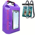 Dry Bag Set 3-Piece Roll Top Backpack with Phone Pouch & Dry Sack – Kayaking with the Listed Color, Size or Set Options for Everyday Carry