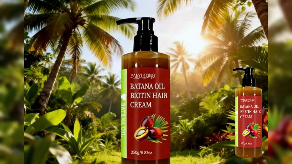 Batana Oil Set 3-Piece from Honduras - Dr. Sebi Cold Pressed Unrefined Batana Oil with Hair Mask & Essence