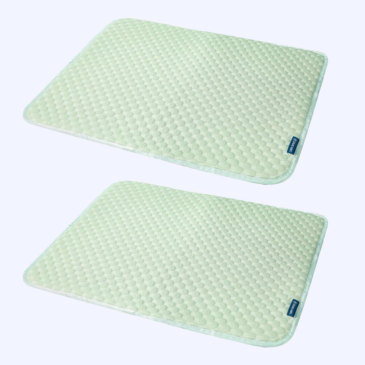 Two-Pack Cooling Dog Mats Orb Green / S