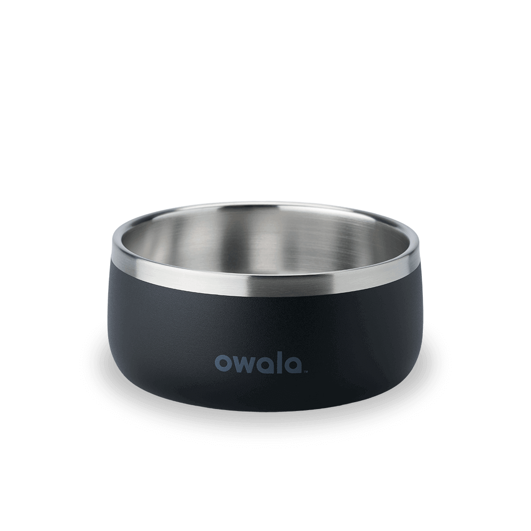 Stainless Steel Pet Bowl 3 cups / Very Dark