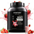 Whey Protein Powder Isolated & Hydrolyzed Blend with BCAAs, Low Carb Sports Nutrition Shake for Women