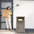 Lockable Outdoor Storage Box Waterproof Package Delivery Porch