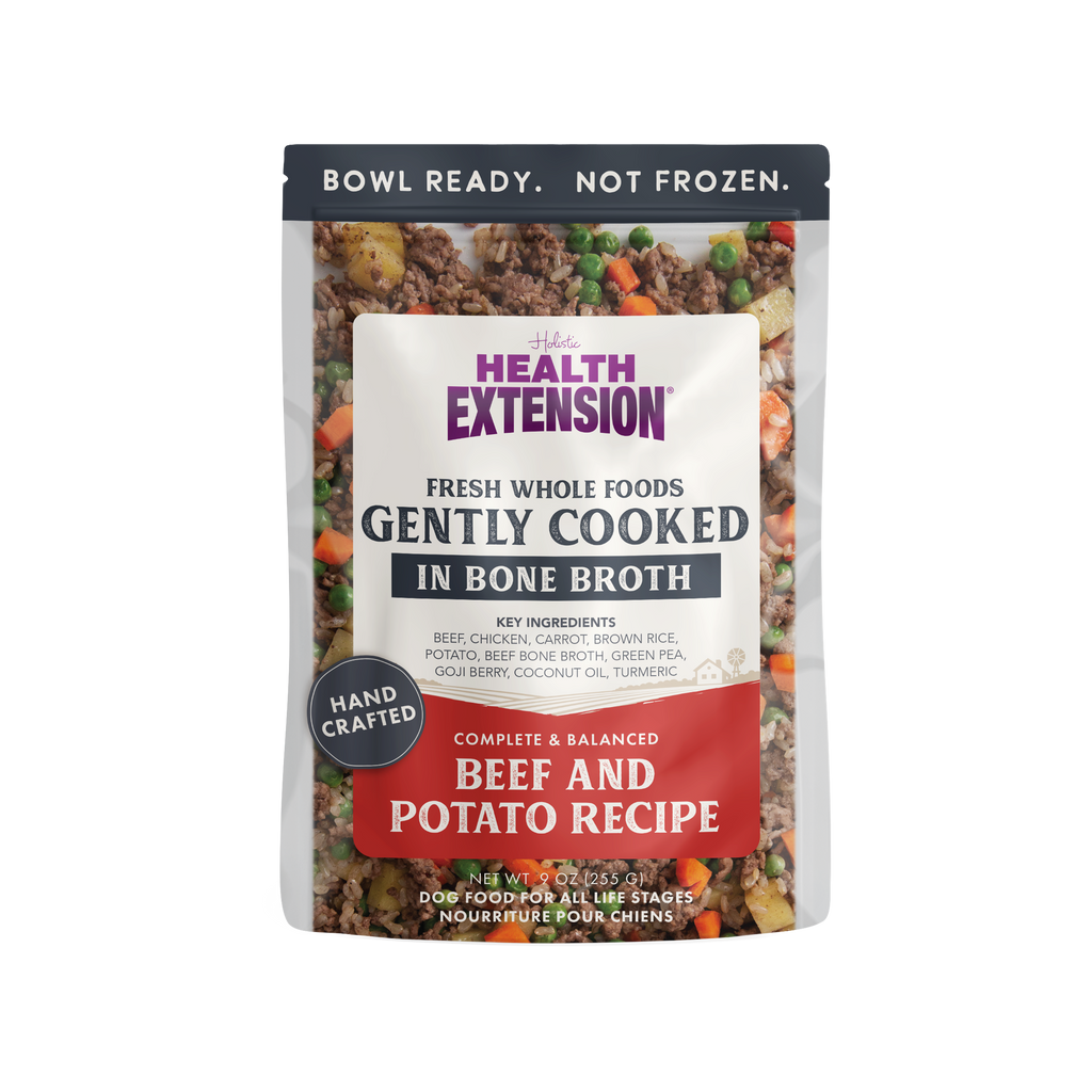 Gently Cooked Beef Dog Food 9 ounce / Single Pouch