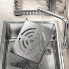 Multi-Tier Kitchen Storage Rack with Two-, Three-, Four- or Bilateral Seven-Shelf Layouts in Black, White or Gray