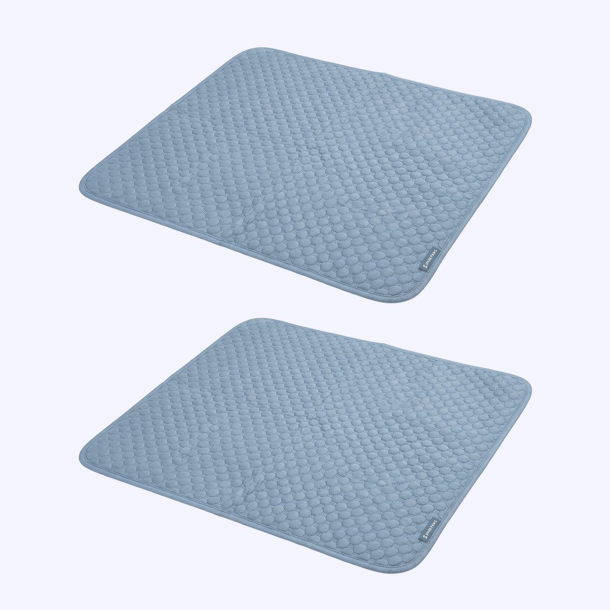 Two-Pack Cooling Dog Mats Ash Blue / S