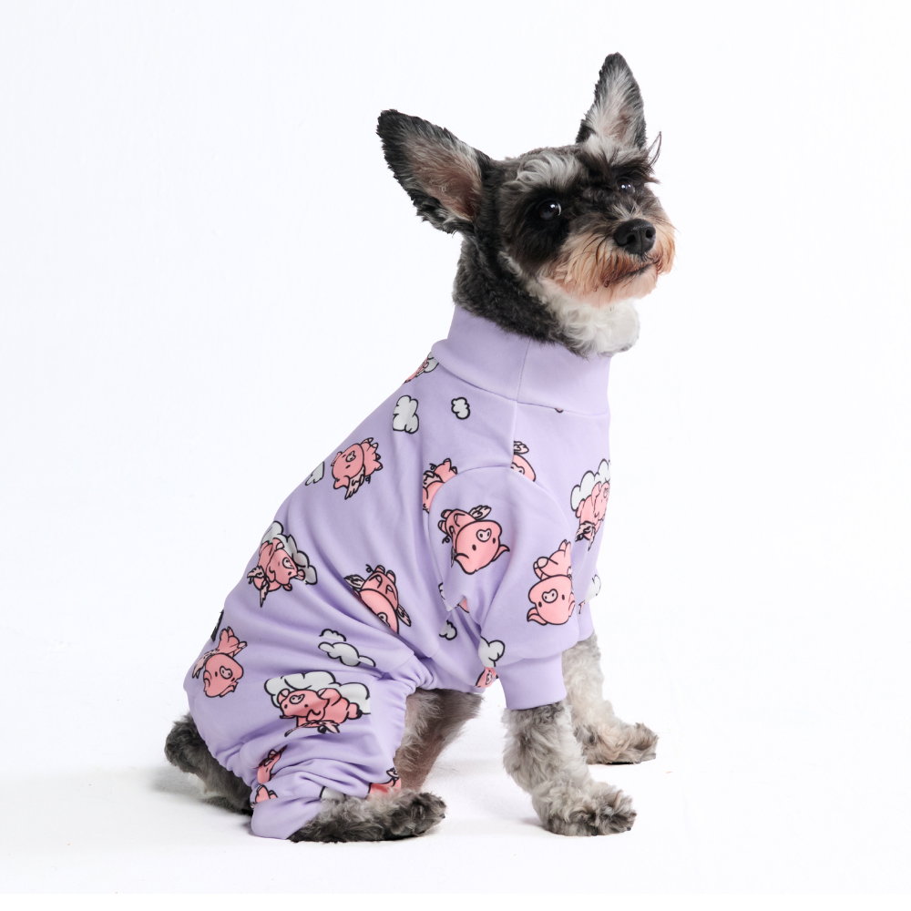Ultra-Stretch Dog Pajamas, M