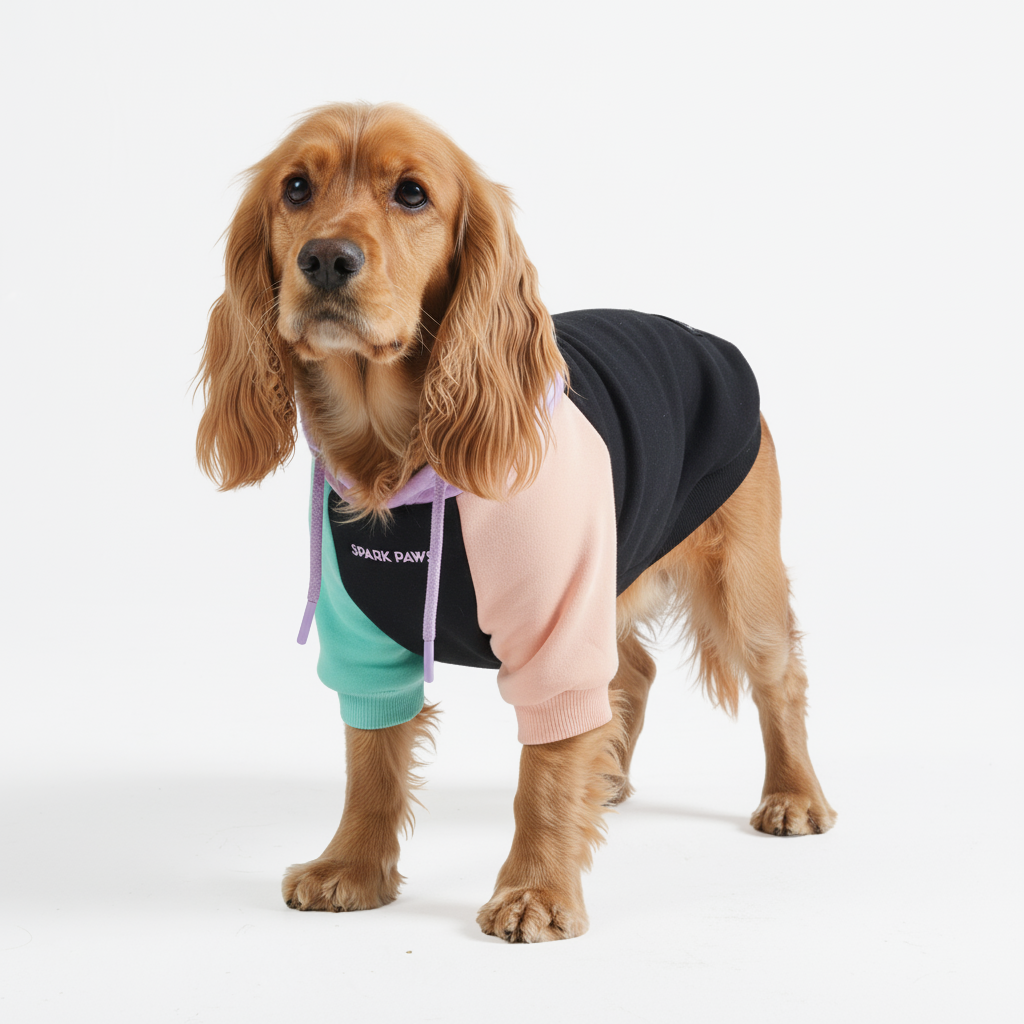 Stretch Fleece Dog Hoodie, XL