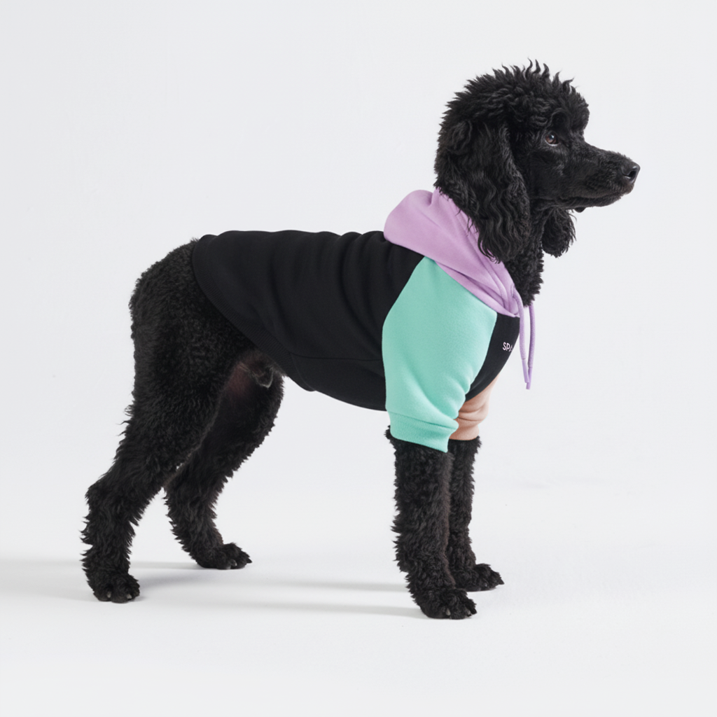Stretch Fleece Dog Hoodie, 2XL