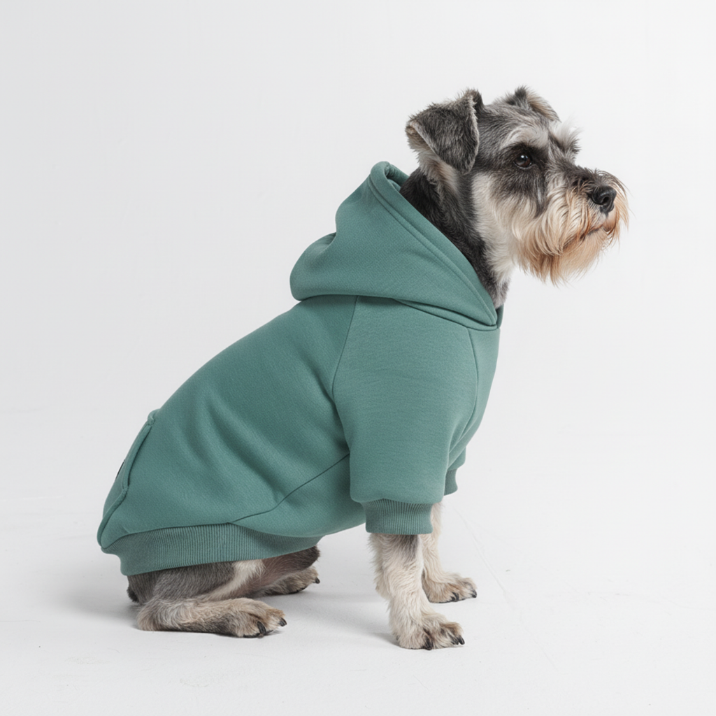 Fleece-Lined Dog Hoodie, M