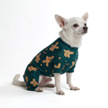 Gingerbread Christmas Pajamas for Dogs, S