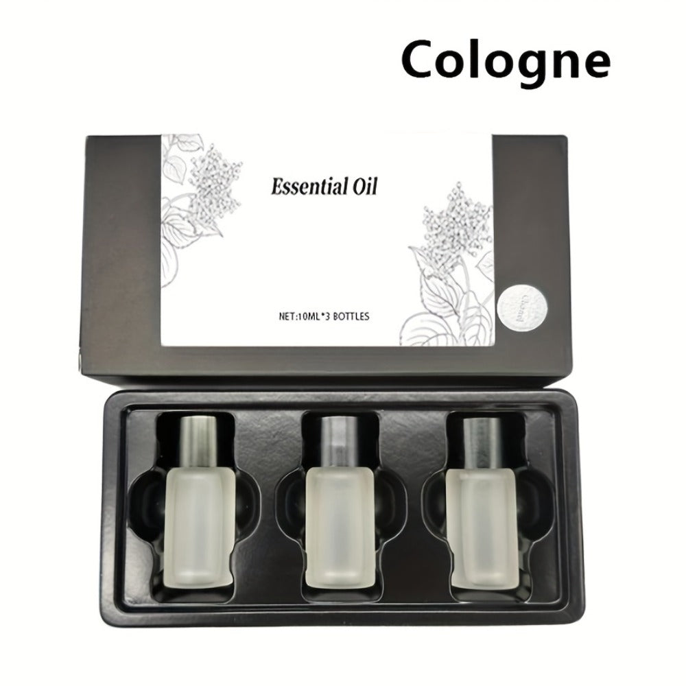 Car Essential Oils Set for Aromatherapy Diffuser – 3/6/10 Bottles 0.34oz Each, 7 Scents, Adjustable Vent Clip Air Freshener