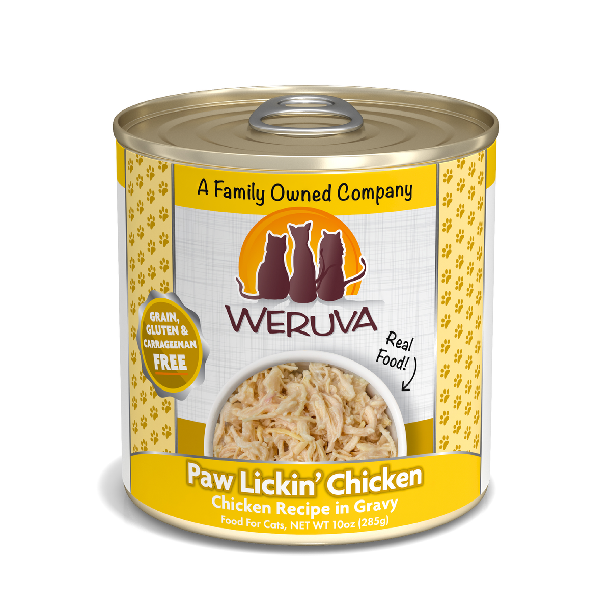 Shredded Chicken Wet Cat Food, 10oz Can / 12pk