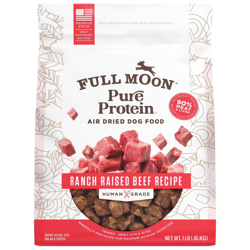 Air-Dried Beef Dog Food, 1 Lb.