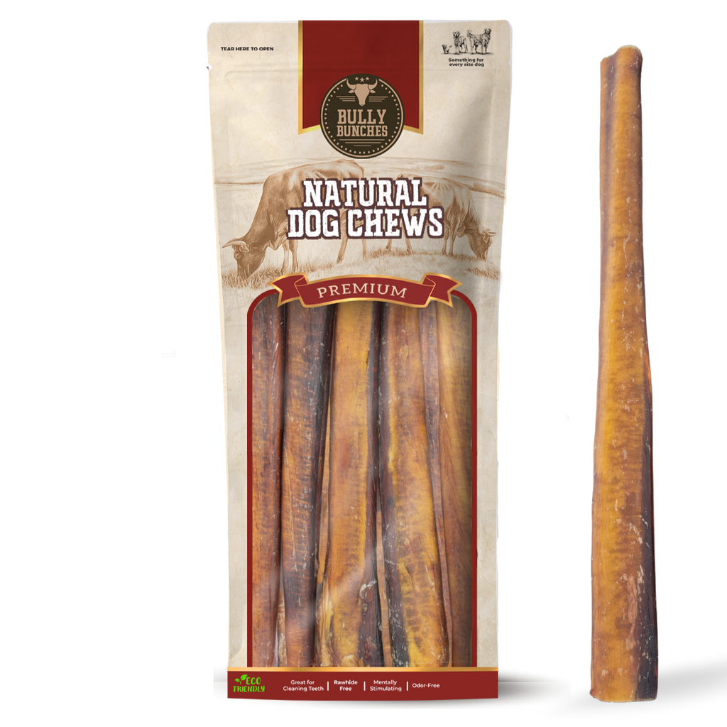 12 Inch Monster Bully Stick Dog Chew, 1 Stick