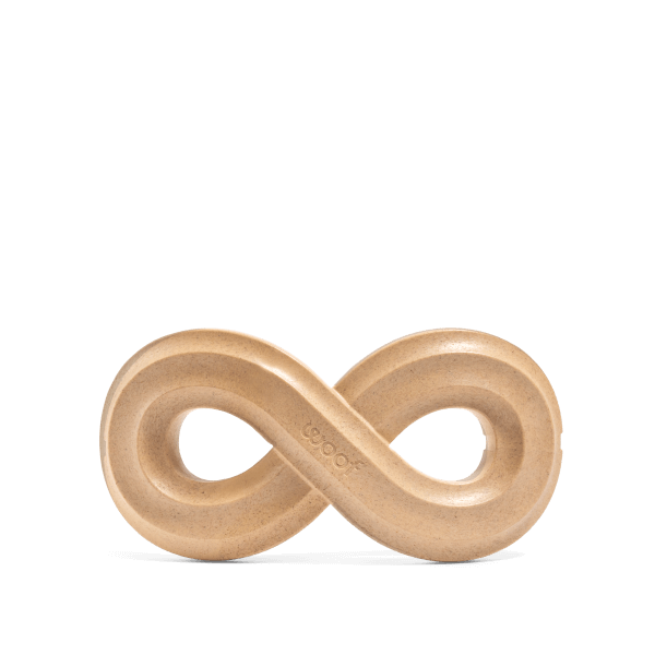 Plant Powered Durable Dog Chew Bone, Small / Infinity