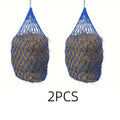 Slow Feed Hay Net for Horses 2-Pack – Durable Hay Bag Feeding Net for Horse, Sheep & Donkey | Reduces Waste & Promotes Healthy Eating