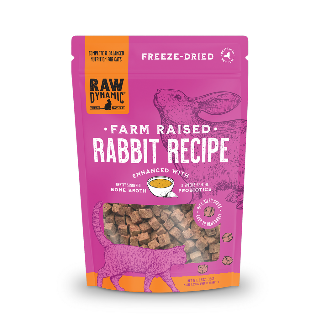 Freeze-Dried Raw Rabbit Cat Food product image 1