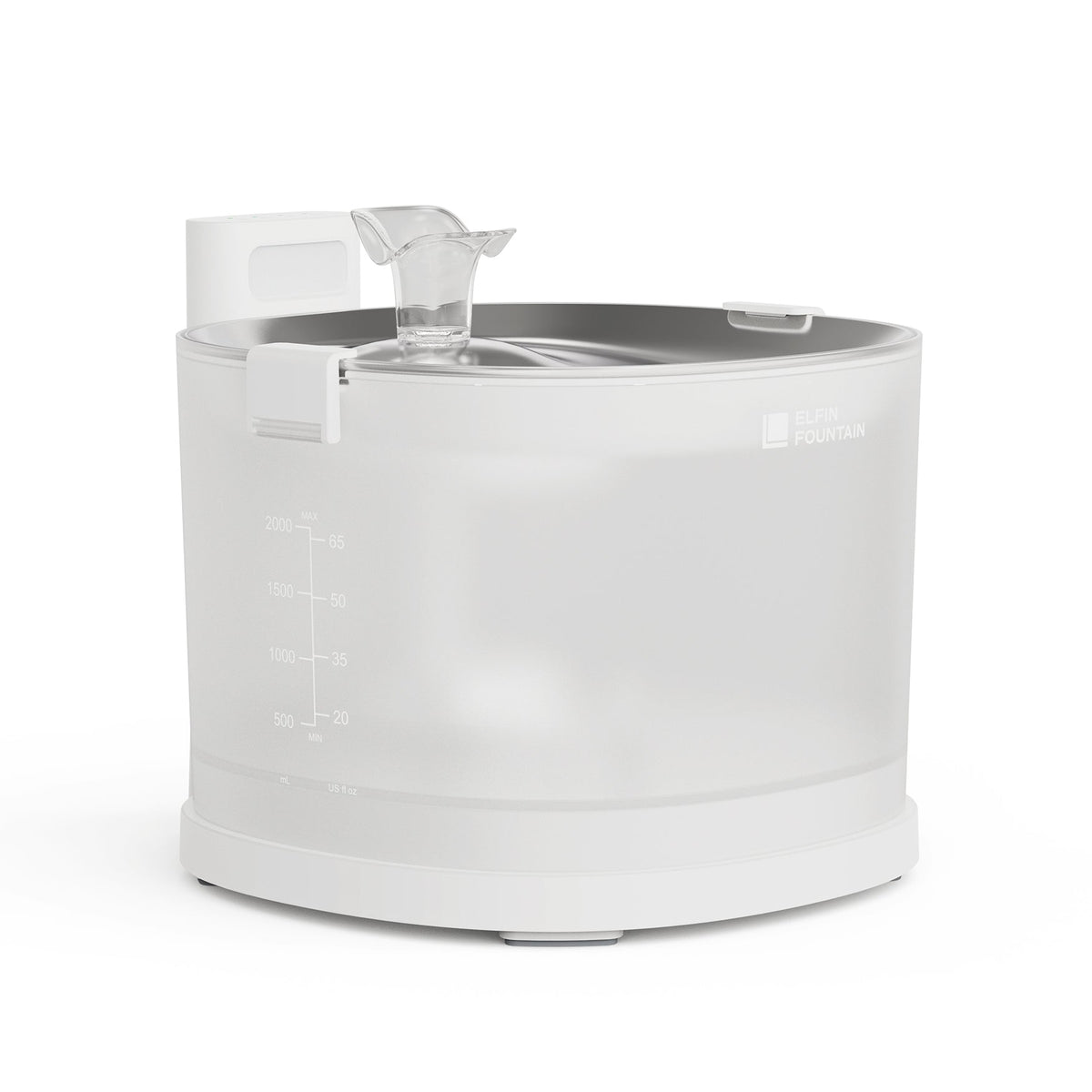 Pumpless Stainless Steel Pet Water Fountain, American