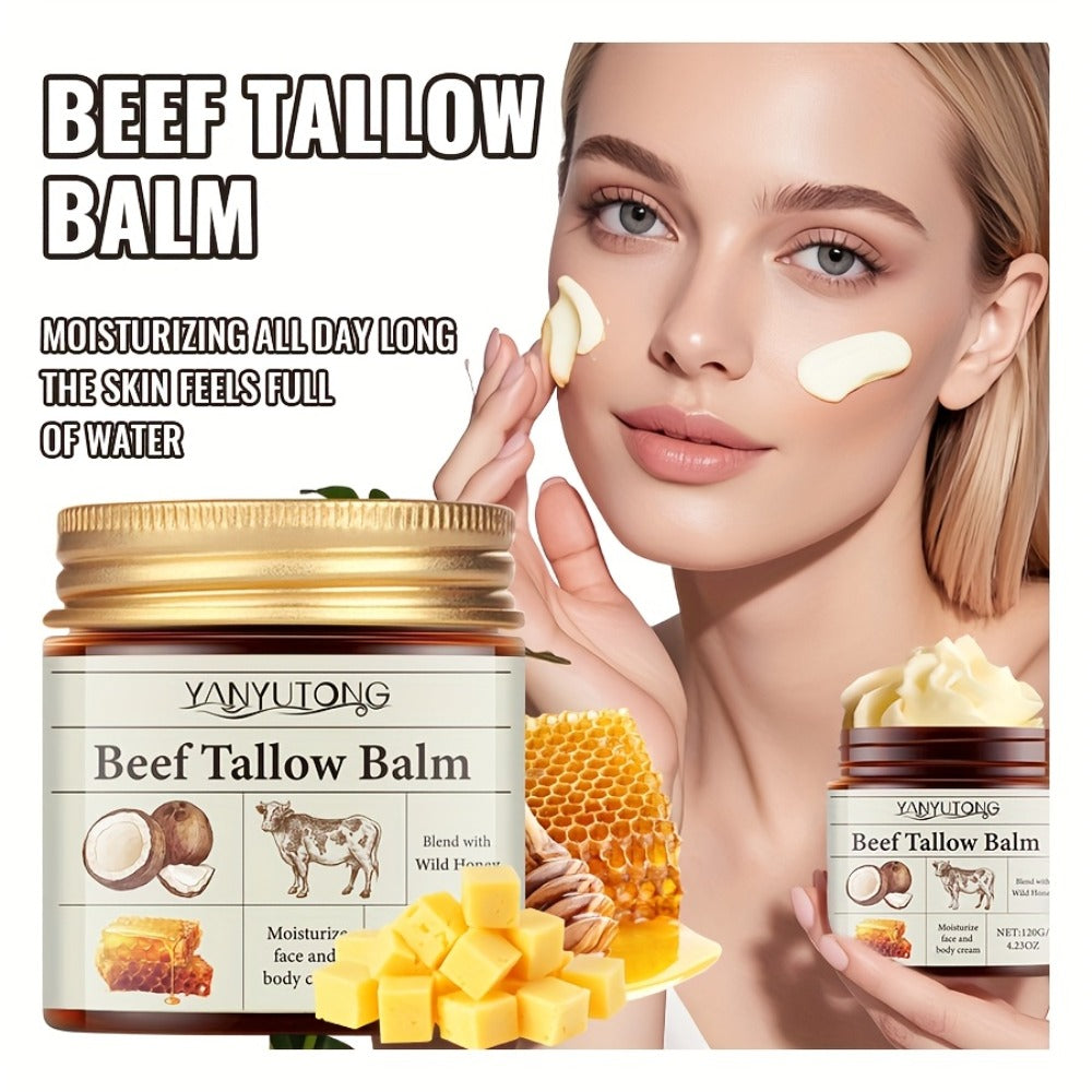 Vanilla Butter Body Cream 100% Natural Grass-Fed for Women Dry Rough Sensitive Skin Nourishing Face Body Lotion 120g