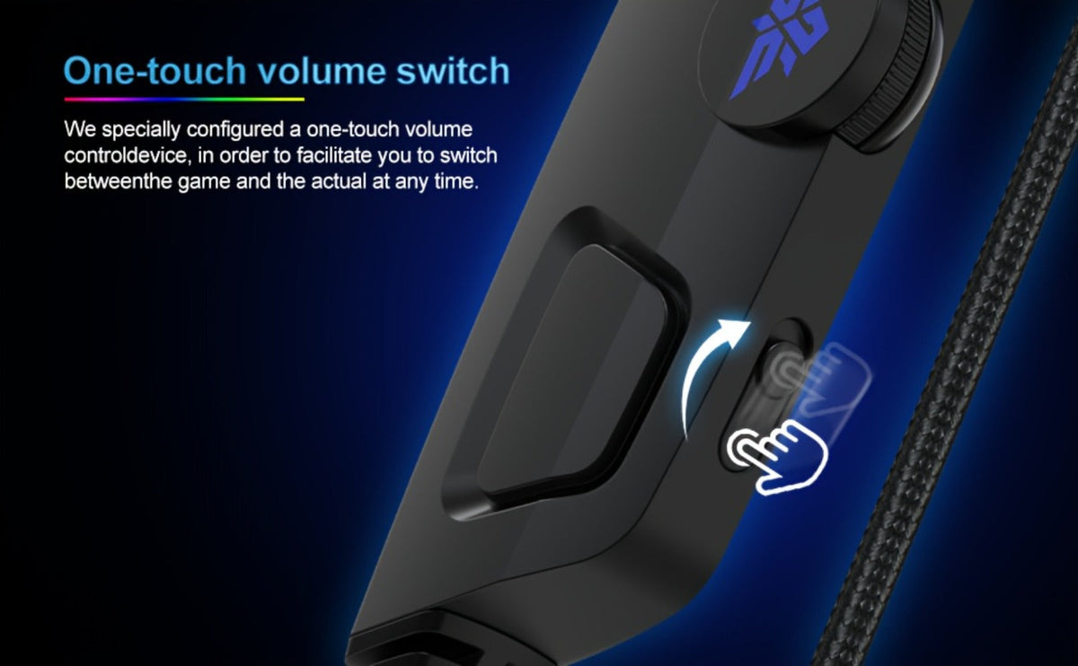 NPET Gaming Headset PS4 PS5 Xbox One PC Noise Cancelling Mic Stereo Over-Ear for Bedside Audio, Alarms and Room Entertainment