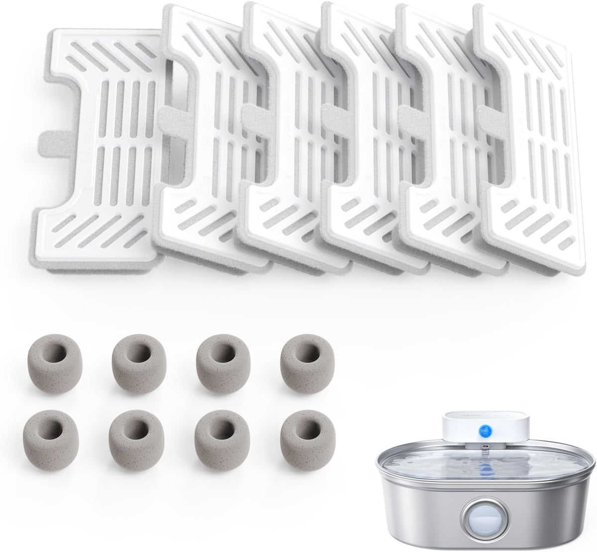 Wireless Stainless Steel Pet Water Fountain product image 14