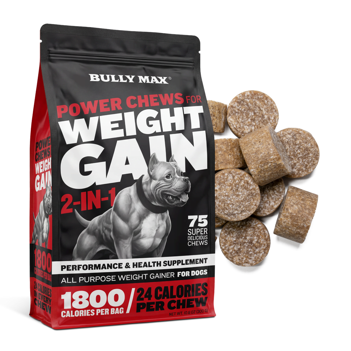 High Calorie Dog Weight Gain Chews product image 1