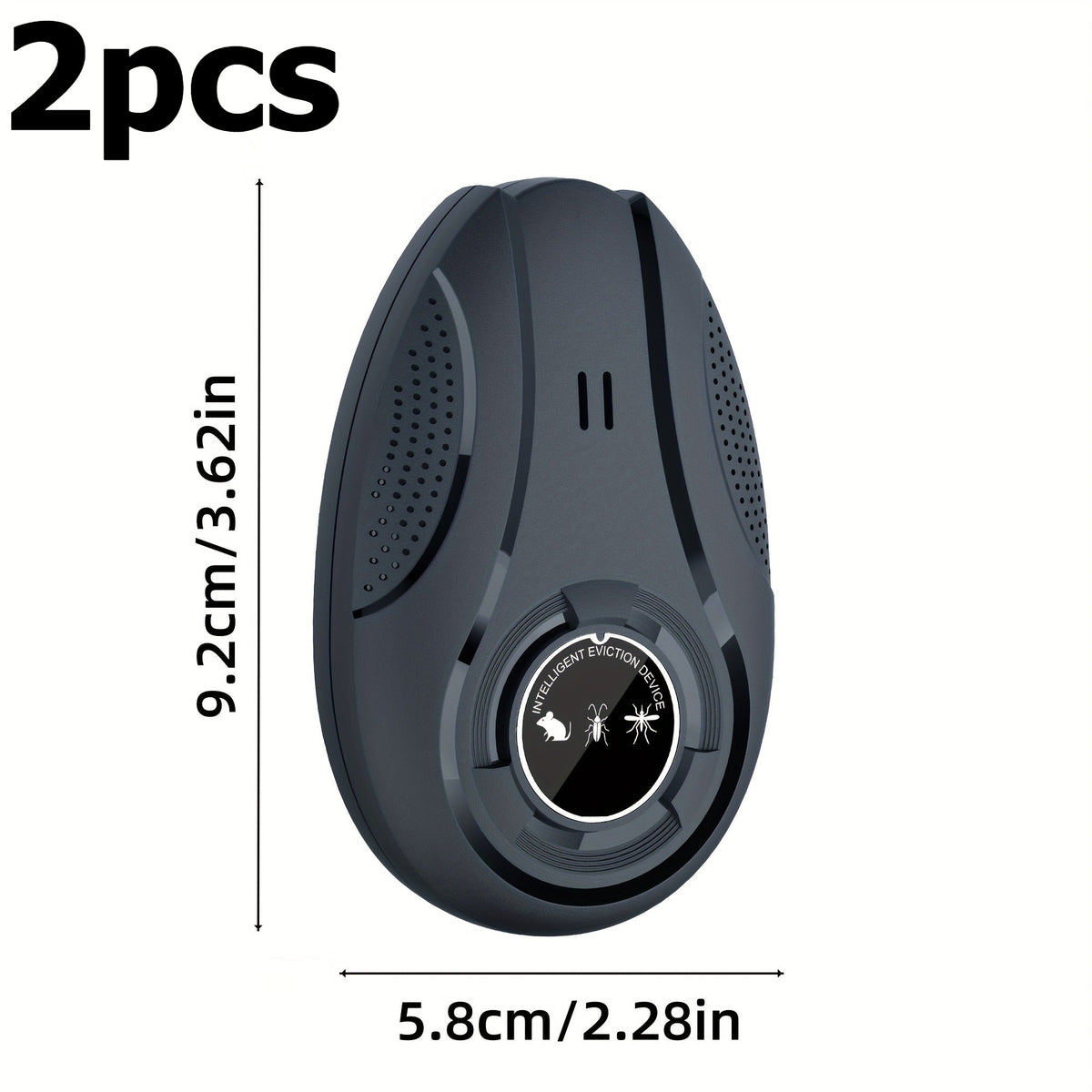 Electronic Pest Repeller, Soundwave Variable Frequency Insect for Home, Shop & Warehouse, Repels Mosquitoes