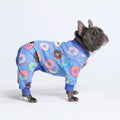 Donut-Print Dog Pajamas S