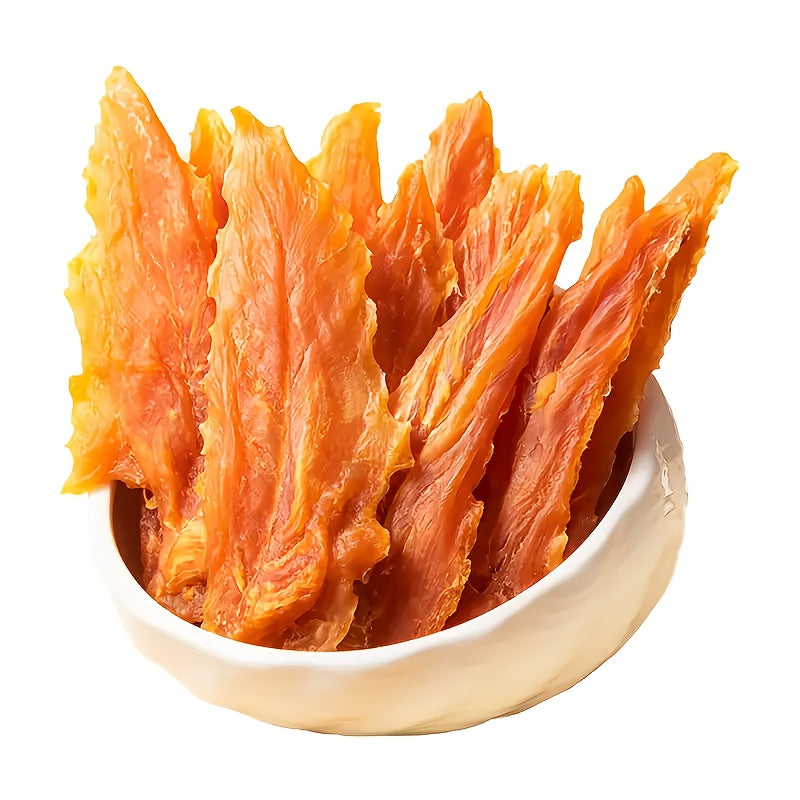 Dog Treats BLACK DUCK Chicken Jerky with Four Retained Count and Weight-Labeled Package Options for Reward Use