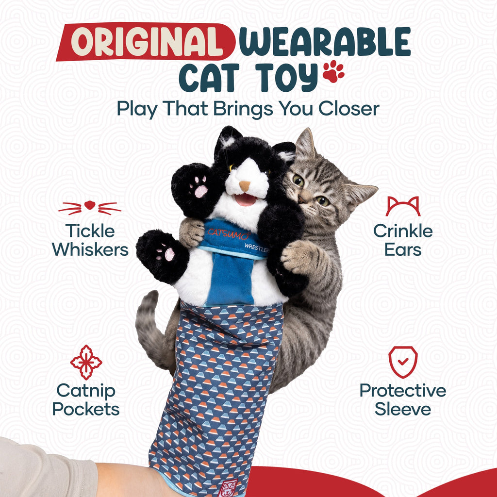 Interactive Wearable Cat Wrestler Toy, Default Title